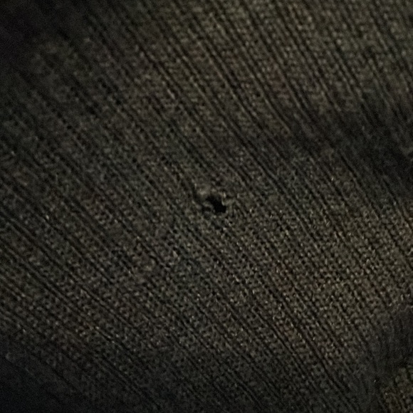 Fall 2011 runway Salvatore Ferragamo forest green henley sweater, size medium - Picture 8 of 8